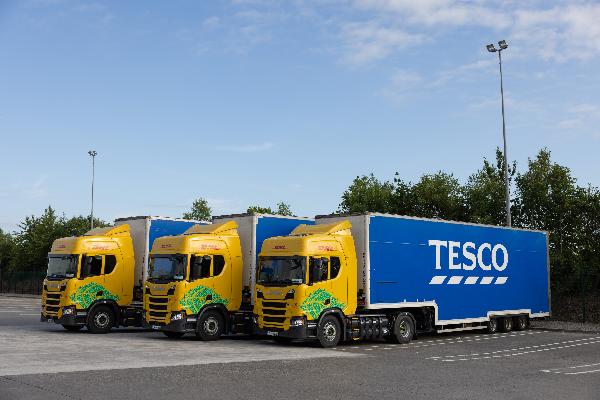 Tesco Ireland commits to using biomethane to fuel transport fleet 