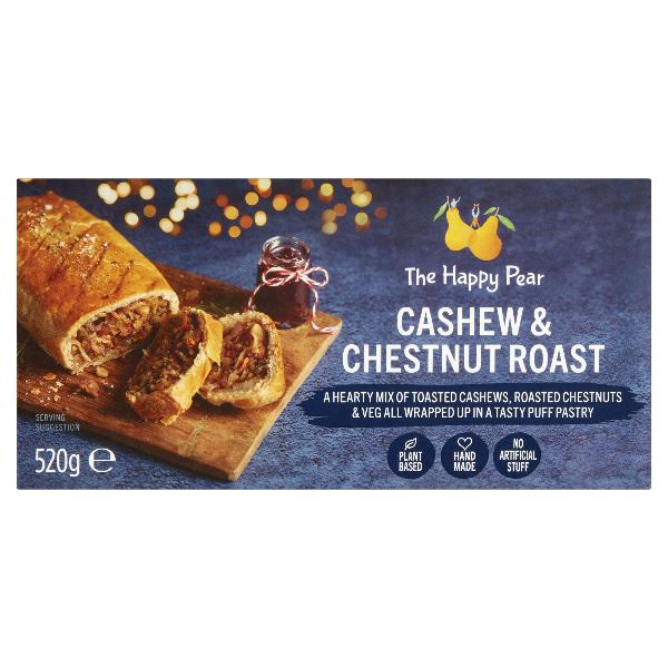 Christmas is covered with the cashew & chestnut roast centre-piece