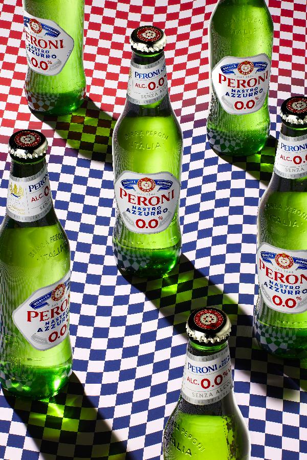 Peroni Nastro Azzurro 0.0% launches new global partnership with Ferrari