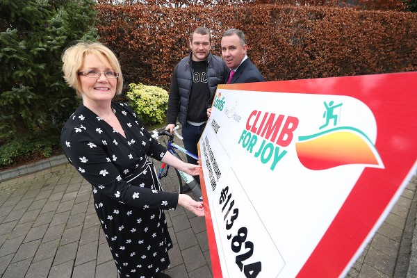 Jack McGrath helps Londis to Launch Cycle for Joy 2018