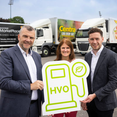 Musgrave announces Hydrotreated Vegetable Oil (HVO) fuel rollout to one of Ireland’s largest truck fleets