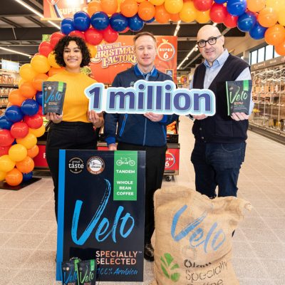 Velo Coffee Roasters to Sell One Millionth Bag at ALDI Stores