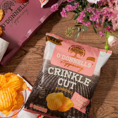 O'Donnell's launch the classic prawn cocktail crisp