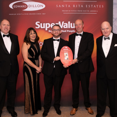 Four SuperValu stores win top awards at Edward Dillon & Santa Rita Estates SuperValu Off License of the Year Awards