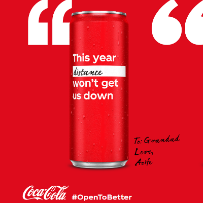 OPEN TO BETTER: Coca-Cola’s Campaign For Hope And Optimism In 2021