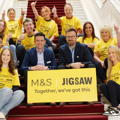 Marks & Spencer and Jigsaw announce youth mental health partnership