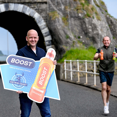 Boost Sport named Antrim Coast half marathon's official hydration partner