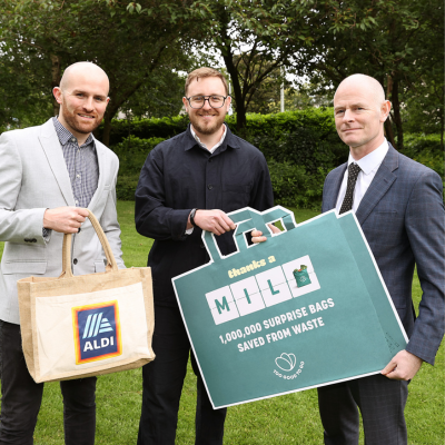 ALDI Ireland customers helped save over 200,000 Surprise Bags from going to waste with Too Good To Go