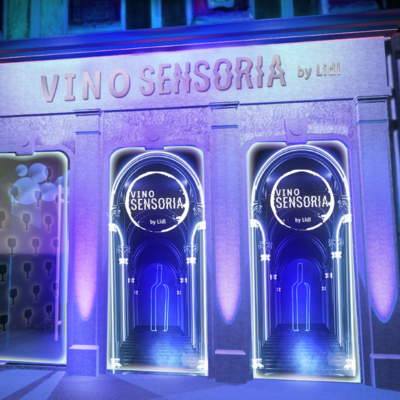 Lidl launches immersive wine in the dark experience