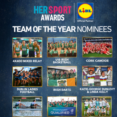 Linwoods Health Foods sponsor the Team of the Year category at the Her Sport Awards