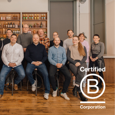  Drinksology Kirker Greer Group gains B Corp certification